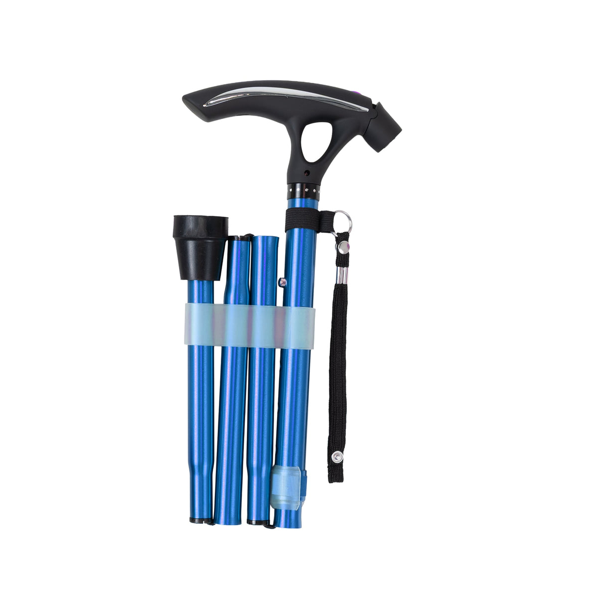 Foldable Walking Cane with LED Light